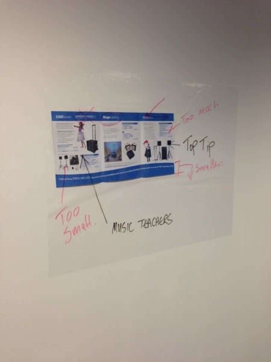 A1 Magic Clearboard - 25 Sheet Roll