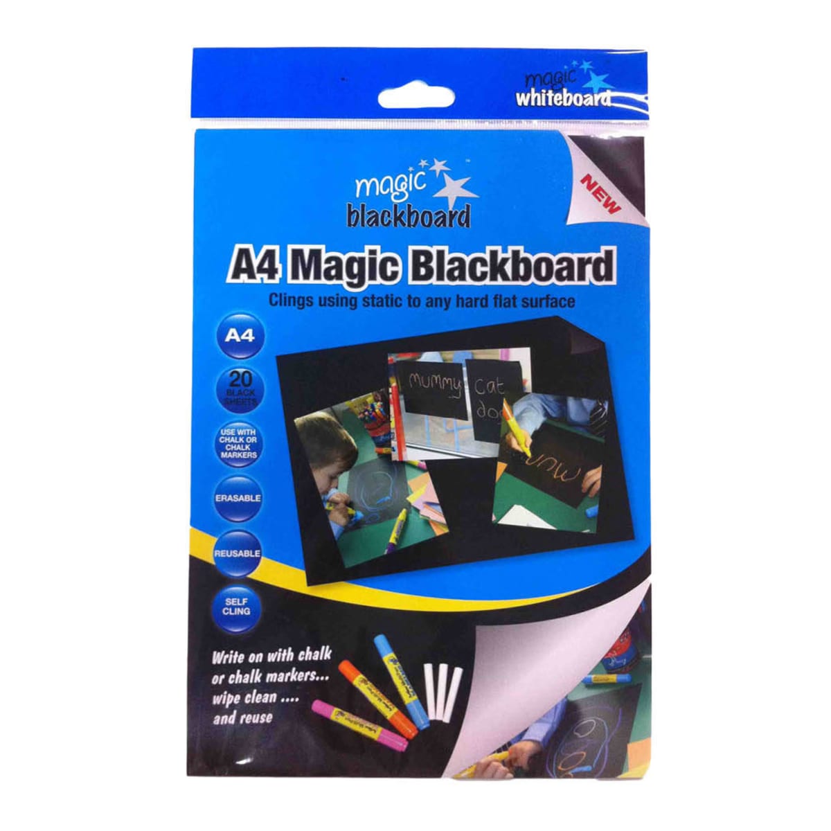A4 Magic Blackboard – 20 Sheet Pack