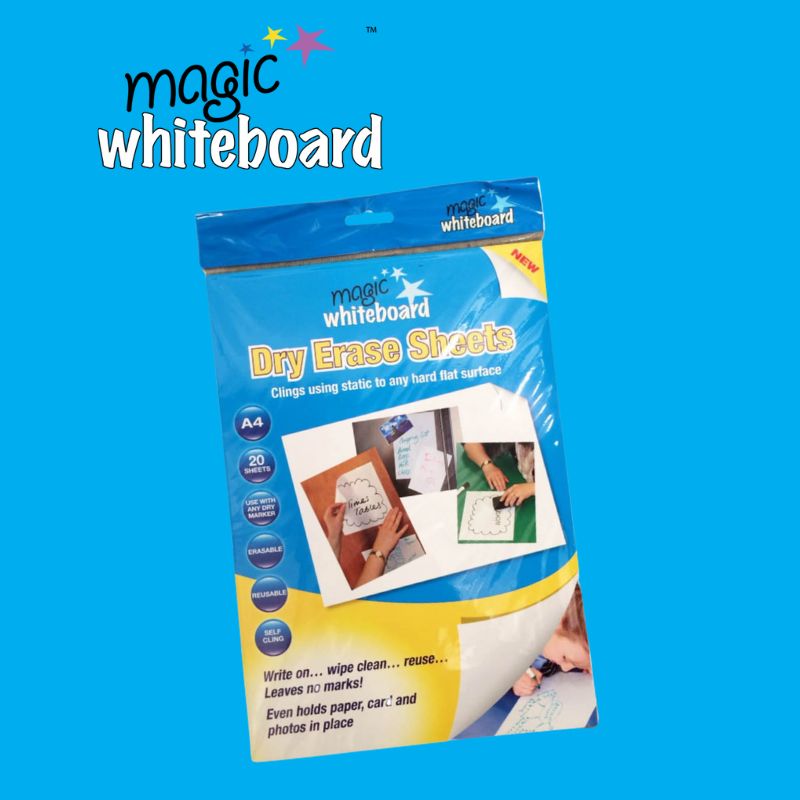 A4 Magic Whiteboard – White (20 Sheet Pack)
