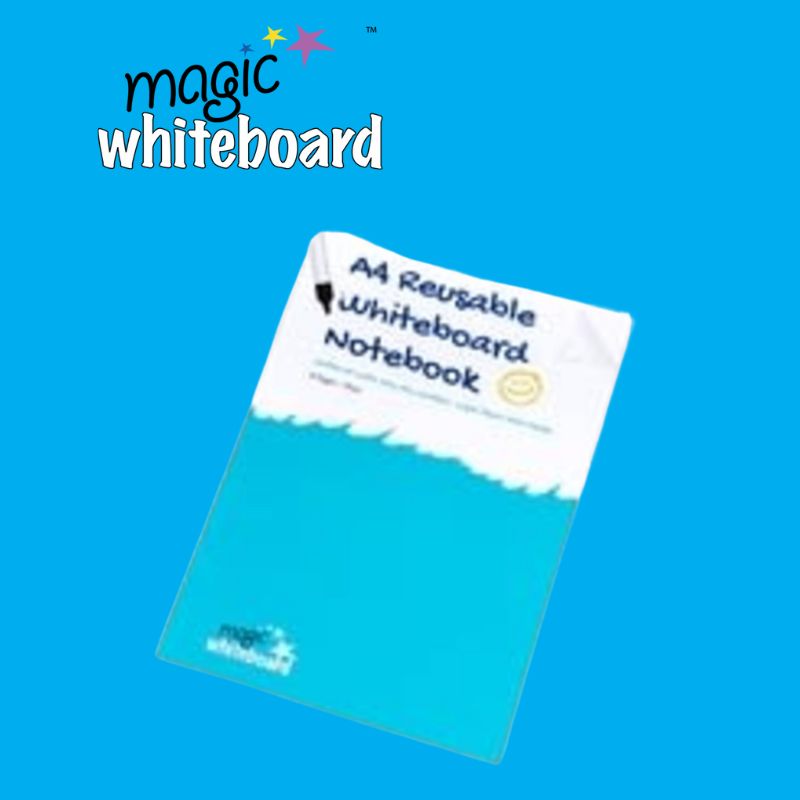 Reusable Whiteboard Notebook - A4 Size