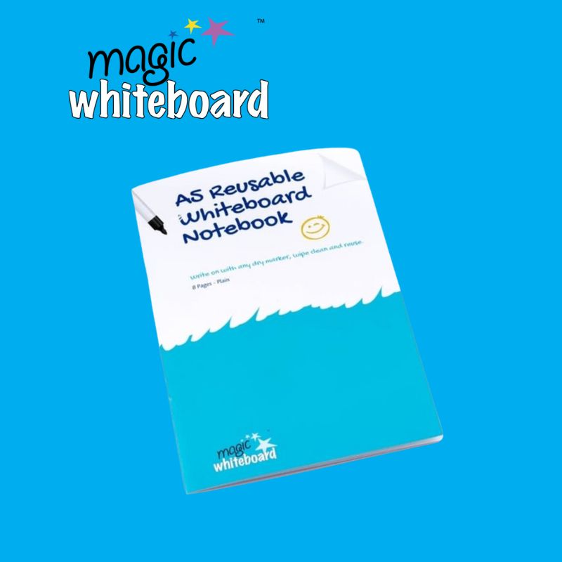 Reusable Whiteboard Notebook - A5 Size